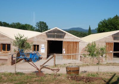 Réaménagement - Centre équestre et écurie au Cannet des Maures