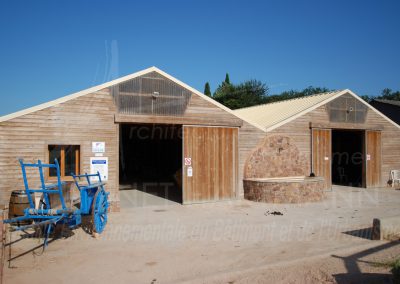 Réaménagement - Centre équestre et écurie au Cannet des Maures