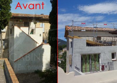 Rénovation et extension d'un mas - La Garde